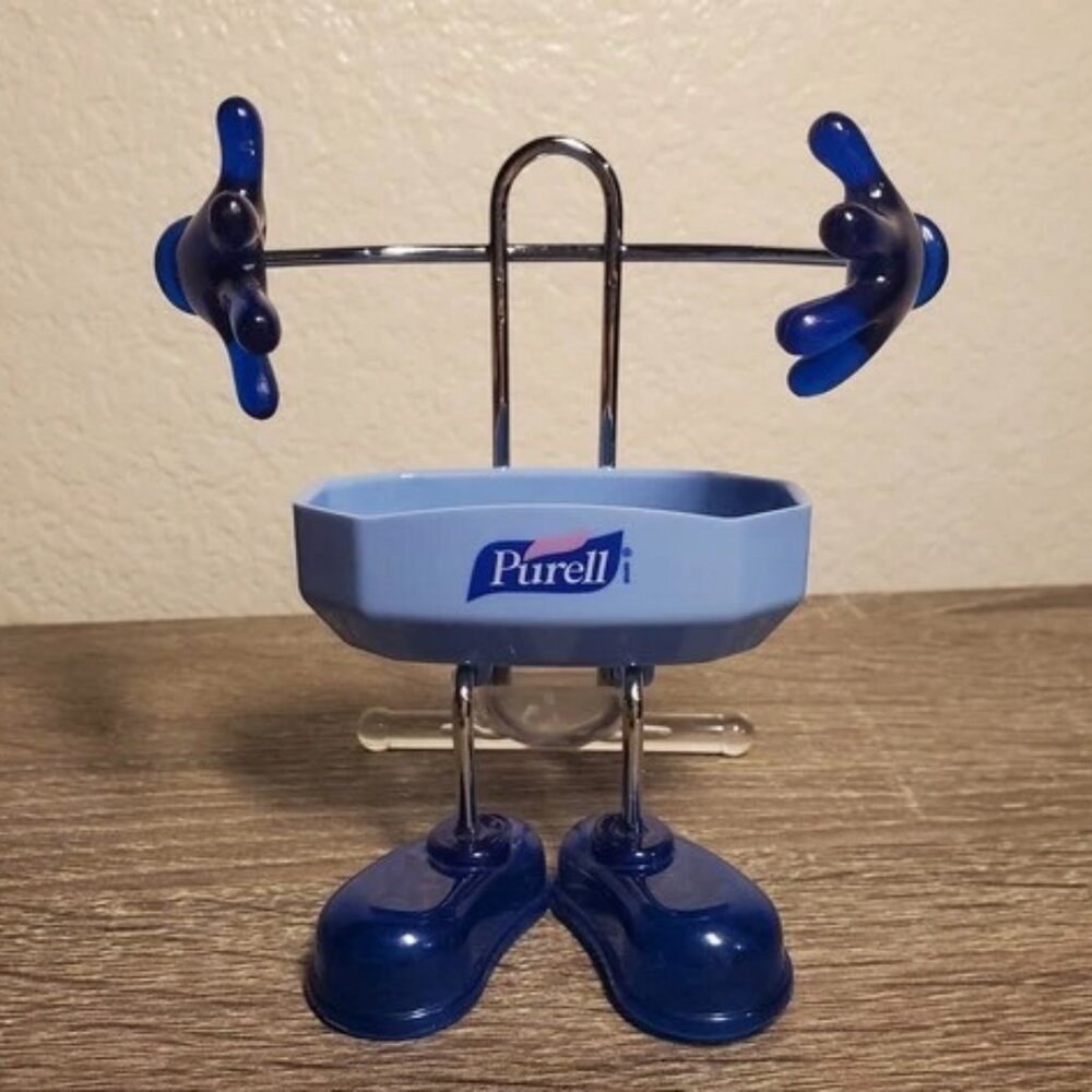 PURELL PAL Desktop Stand For 8oz Hand Sanitizer Bottle Holder Only Pre-Owned EUC
